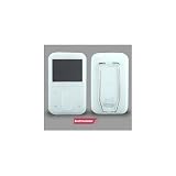(5 in 1) Brand New Av (Audio Video) Cable for Creative Zen Vision:m + White Fold-up Amplified Portable Speakers for Mp3 and Music Players + Car Charger Cigarette Lighter Adapter for Creative Zen Vision M + Home/travel Charger for Creative Zen Vision M + Silicon Skin for Creative Zen Vision M (Clear)