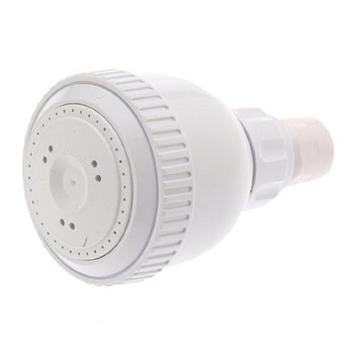 HealthPersonalCare: Waterpik JM321 Water Massage 3 Setting Fixed Mount White Showerhead