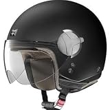 Nolan N20 Outlaw Half Helmet - X-Large/Flat Black