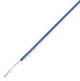 協和ハーモネット UL耐熱ビニル絶縁電線 青 10m UL1007 AWG24 10m<BL>