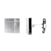 Buy Cufflinks - Stainless Steel Square Cuff Links
