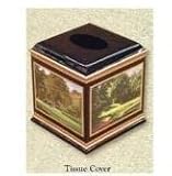 REMINGTON COUNTRY THEME TISSUE BOX COVER 2REM006R