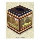 REMINGTON COUNTRY THEME TISSUE BOX COVER 2REM006R