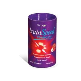 Natrol, Brain Speed Memory, 60 Tablets
