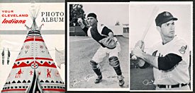 Cleveland Indians Team Autographed / Signed 1957 Baseball Photo Album