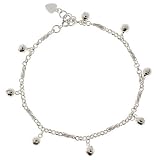 Sterling Silver Jingling Bell Anklet