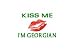 Kiss Me Im Georgian Toddler T-Shirt