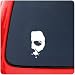 Michael Myers Half Mask Decal Sticker Movie Hallow