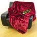 Deluxe Faux fur throw 127 x 152cm, Shiny Red Image