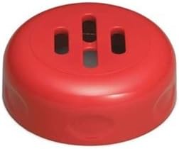 Shaker Top, Slotted, 6 or 8 oz., Red, PK12
