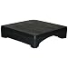 Forte 8001813 Plastic Mini Merchandiser, 1500 Load Capacity, 24" Length x 24" Width x 6" Height, Black