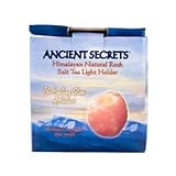 Ancient Secrets, Lotus Brand Inc. Himalayan Natural Rock Salt Tea Light Holder, Size Small by ClubNatural