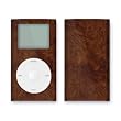 Dark Burlwood Design iPod mini Protective Decal Skin Sticker