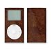 Dark Burlwood Design iPod mini Protective Decal Skin Sticker