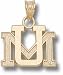 Montana Grizzlies "UM" Pendant - Gold Plated Jewel...