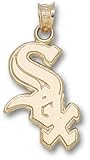 Chicago White Sox 10K Gold ''SOX'' 3/4'' Polished Pendant