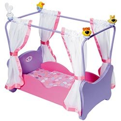 Baby Born Doll Canopy Bed