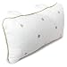 Spa Sister Terry Bath Pillow with Embroidered Dots - Beige