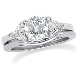 Platinum Diamond Wedding Set 1.50 Ct. Platinum Diamond Wedding ring Set