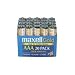 Maxell 723849 LR03 20MP AAA Cell 20 Pack Brick Battery