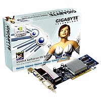 Gigabyte NVIDIA GeForce FX 5200 Grafikkarte 128MB DDR AGP8x DVI TV-Out