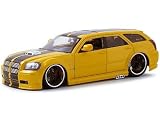 Review Jada 25cm, 1:18, gelb/schwarz / Diecast Model Dodge Magnum RT Pickup in Yellow and Black