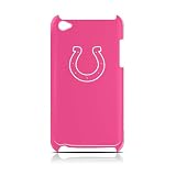 NFL Indianapolis Colts Varsity Jacket Hardshell Case for iPod Touch 4G, Pink, 4.4x2.4-Inch