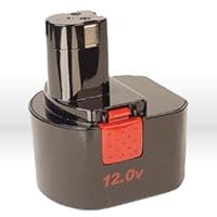 Alemite 339804 12 Volt Spare Battery, Ni-Cad, Rechargeable