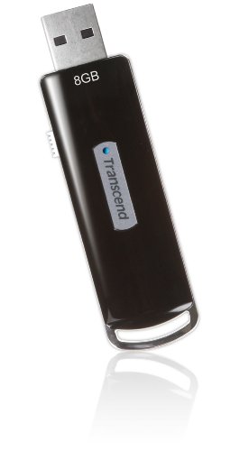 Transcend JetFlash V15 - 8 GB USB 2.0 Flash Drive TS8GJFV15 (Black)