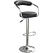 Black & Chrome Swivel Bar Kitchen Breakfast Stools Chair 060