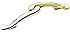 Amerock BP1925626PB Yin-Yang Pull, Polished Chrome and Brass, 3-Inch Center-to-Center