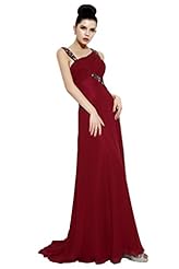 Sexy Chiffon Lace  Pageant Dress/Prom Dress/Party Dress  With Rhinestones