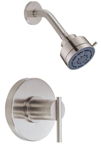 Danze D500558BN Parma Single-Handle Shower Faucet with 3-Inch 3-Function Shower Head, Brushed Nickel