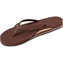 Womens Rainbow Sandals Womens Hemp Double Stack Narrow Strap