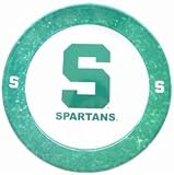 Michigan State Spartans 4 Piece Dinner Plate Set