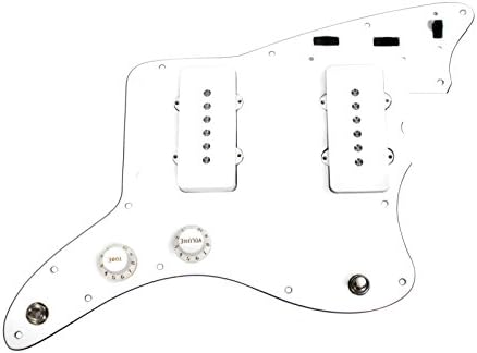 920D Custom Shop Fender Jazzmaster Loaded Pickguard Duncan SJM-2 Set Hot WH/WH