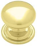 Brainerd #69245 1-3/8 Brass Round Knob