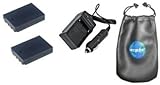 ValuePack (2 Count): Digital Replacement Battery PLUS Mini Battery Travel C ....