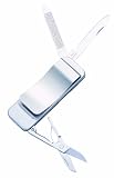 Delk 41269 5 in 1 Stainless Steel Money Clip, Silver