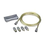 Goldx 3 In 1 Firewire Cable, 6ft