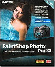 Corel PaintShop Photo Pro X3 Image Editing - Complete Product - Standard - 1 User - Retail - PC - English