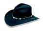 Wrangler Dealer Black Wool Hat