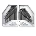 30 Pc Allen Wrench Set- SAE/ MM