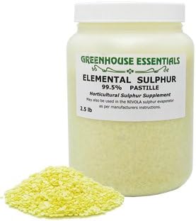 Elemental Sulphur 99.5% Pastille - 2.5 Pounds