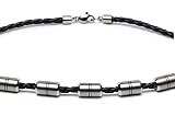 modulus-n Braided Leather Necklace