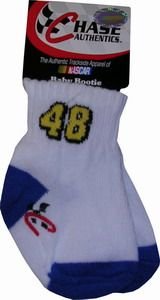 Buy Jimmie Johnson Baby Bootie Socks by GPS Race Stuff