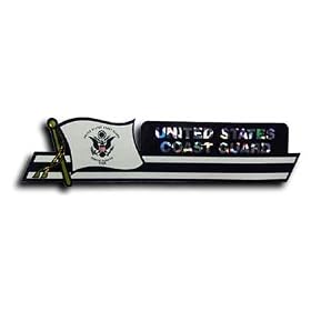 Coast Guard - Reflective bumper decal