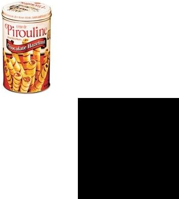 KITOFX00019PIR05051 - Value Kit - DE BEUKELAER COPORATION Chocolate Hazelnut Pirouline Rolled Wafers (PIR05051) and Office Snax Reclosable Canister of Sugar (OFX00019)