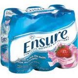 Ensure Nutrition Drink Strawberry Bottles 24 X 8oz Case