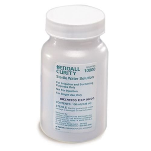 Covidien 10000 Argyle Sterile Water, 100 mL Volume (Pack of 6)